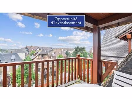 appartement occupé à deauville