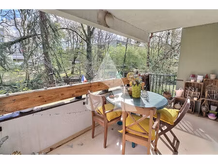 appartement mery sur oise 79 m2- 2 chambres - cave - box