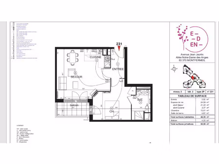 appartement t2