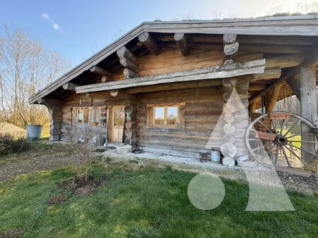 chalet 99.5 m2 2 chambres  dépendance 80m2  terrain 4343m2