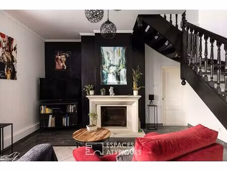 aile de ferme de caractère et son jardin intérieur