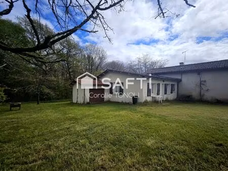 maison louée + 10 000 m² + potentiel