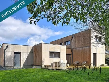 maison contemporaine bois de 2025 – 4 chambres – senonnes 53390