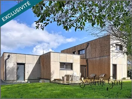 maison contemporaine d’architecte en bois de 2025 – 4 chambres – senonnes 53390