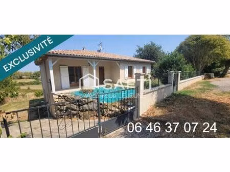 maison 114 m²  3 chambres  balcon  double garage