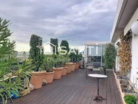 appartement d'exception - toit terrasse - parking & cave.