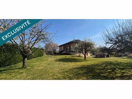 maison 140 m² avec grand sous sol sur terrain constructible de 2200 m²