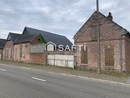 enorme potentiel pour cette fermette à rénover intégralement