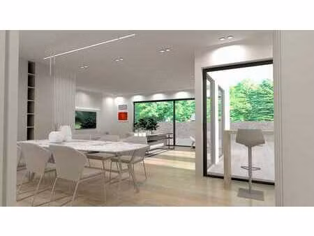 superbe appartement au rez 2 chambres avec grande terrasse