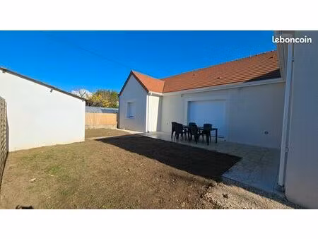 pavillon plain-pied 116m² garage 24m²