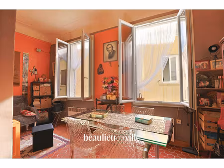 exclusivite - panier / accoules - studio 38m2 - vendu loue -