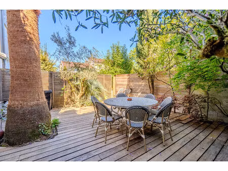 le bouscat / parc bordelais - maison en pierre 7 pièces de 124 m² avec jardin et balcon