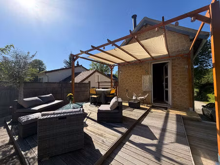 maison type tiny house avec une dépendance à saint rémy l honoré