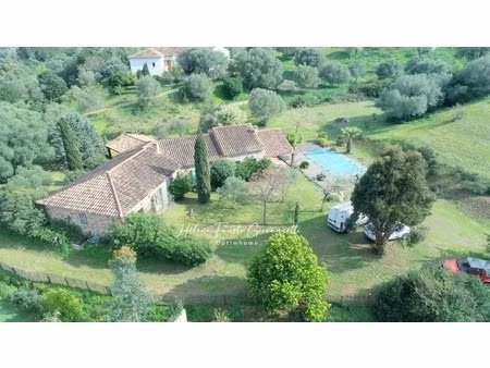 villa 6 pièces avec piscine - terrain 1 7 hectare - oletta