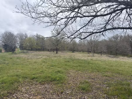 grand terrain à bâtir au calme