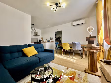 appartement t3 avec terrasse et garage centre ville