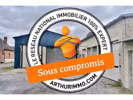 vente garage 360 m2 à tergnier