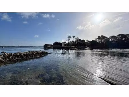 larmor baden - maison d'architecte en centre bourg - vue mer