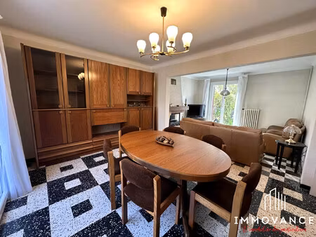 vente d'une maison 5 pièces avec 4 chambres  jardin sud  garage