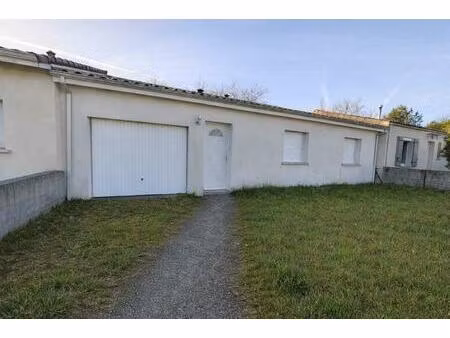 maison récente t4 de 85 m²  garage   jardin