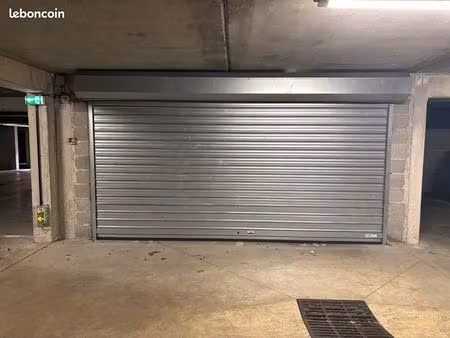 location box garage double 25m²