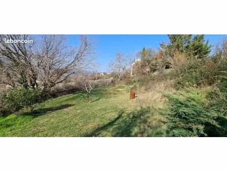 terrain 1 300 m² charmes sur rhone