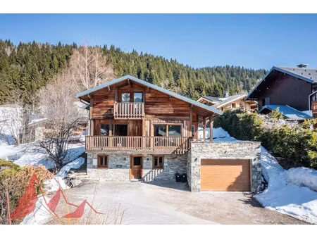 vente chalet 6 pièces 165 m² à les gets (74260)  1 480 000 €