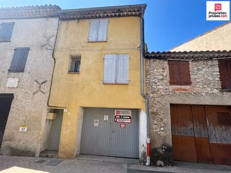 maison de village avec garage et terrasse quinson (04500)
