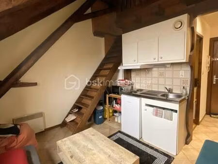 studio avec mezzanine – dernier étage – investissement locatif – sallanches