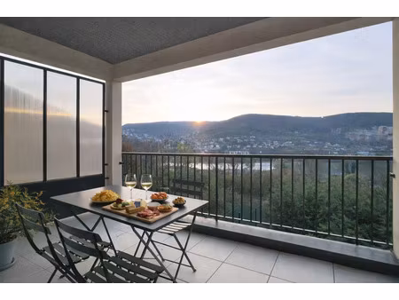 t3 lumineux et atypique avec vue hypnotique – dpe b - rochetaillée-sur-saône