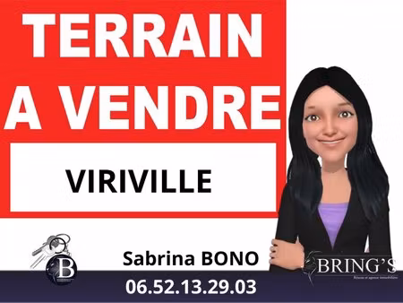 en vente terrain non constructible – 83 500 € |viriville