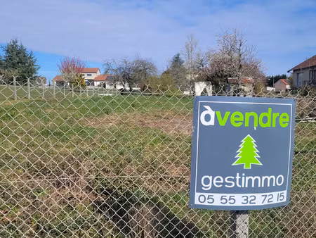 achat terrain 800m² feytiat 87220