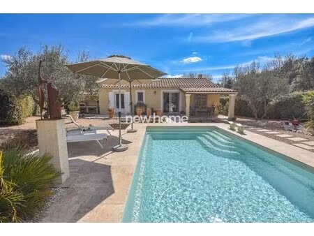 villa de plain-pied pleine de charme au cœur de la provence