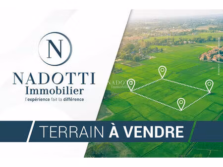 achat terrain 505m²