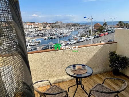 appartement t1 - plein centre - vue mer et port