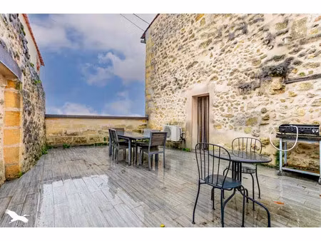 vente maison 4 pièces 124 m² tabanac (33550)
