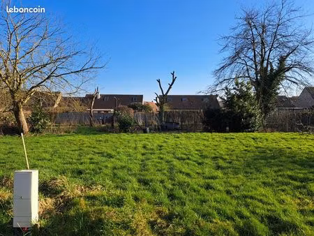 cappelle en pévèle – terrain à bâtir  viabilisé  475 m² - emplacement top