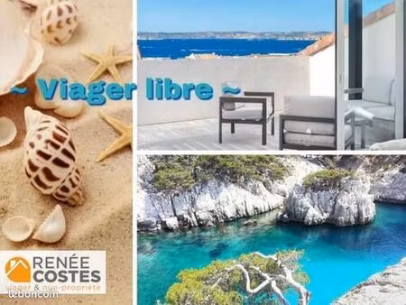 appartement en viager 4 pièces 83 m²