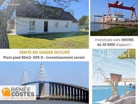 maison en viager 4 pièces 89 m²