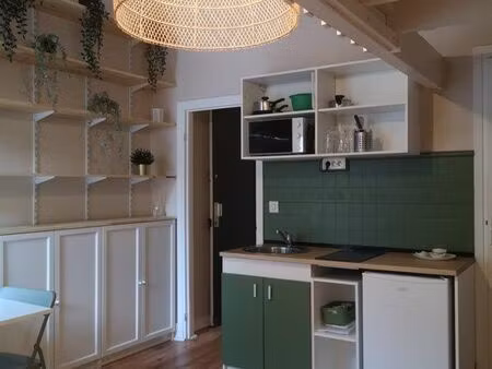 ? studio meublé 21 m² avec mezzanine – idéal investissement / airbnb