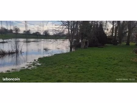 terrain constructible bord de la seiche