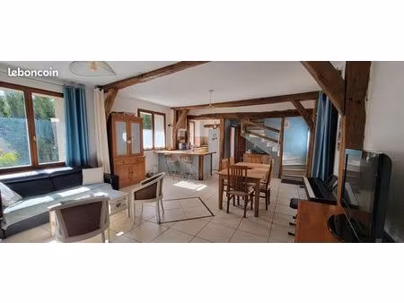 coup de cœur – maison de charme au cœur du vieux limay historique – 6 pièces – 104 m²