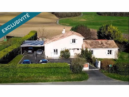 vente maison 6 pièces 163 m² villebois-lavalette (16320)