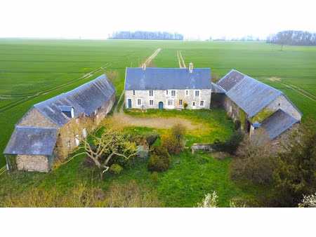 vente ferme 5 pièces 115.1 m² à banneville-sur-ajon (14260)  246 750 €