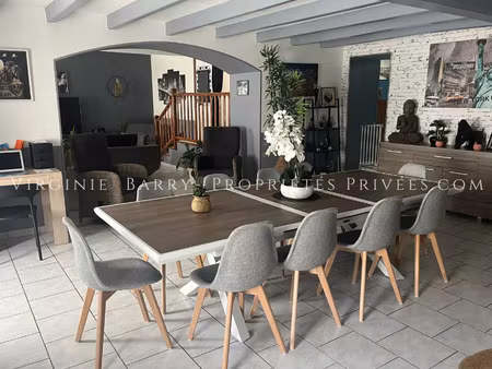 vente maison 11 pièces 252 m² lussant (17430)