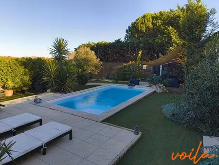 réf : zenitude - carcassonne - villa plain-pied 3ch. - jardin - piscine - garage