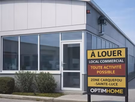 location commerce 2 pièces 45 m² à nantes (44300)