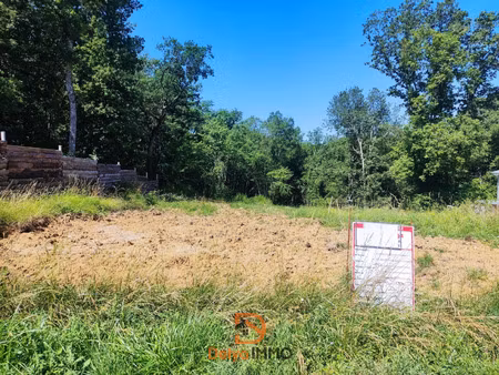 terrain de 2079m2 constructible à montdurauss avec un bois