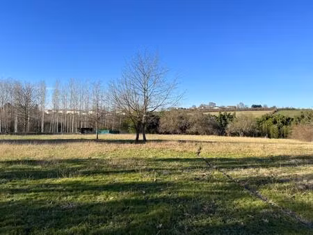 terrain a batir a proximite directe du centre-ville