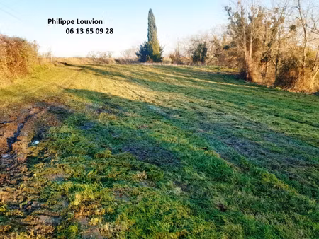 vente terrain 4100 m² dieulivol (33580)
